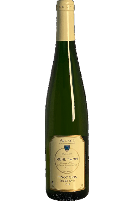 TÊTE DE CUVÉE PINOT GRIS - ALSACE 75CL