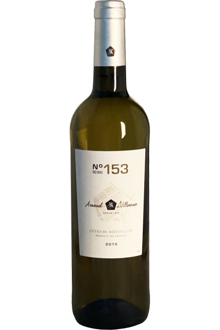 N°153 - COTES DU ROUSSILLON 2015 BLANC 75CL
