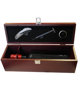 COFFRET BOIS ACAJOU  - 1...