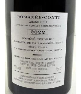 ROMANEE CONTI 2022